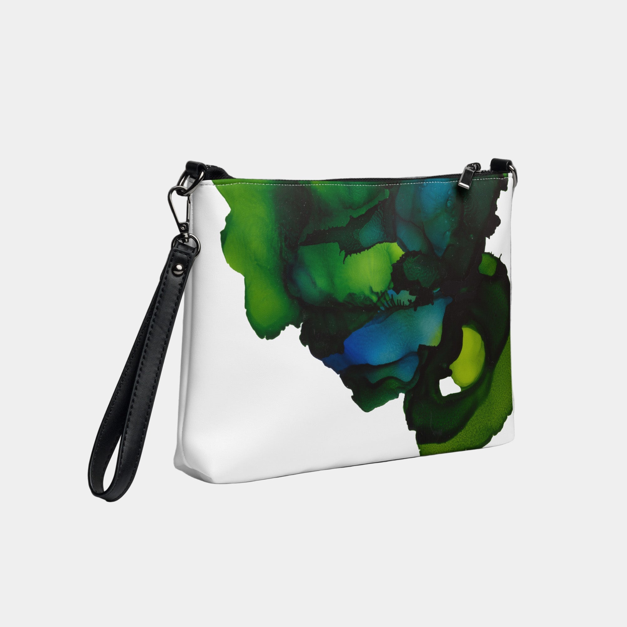 Aurora Flora Crossbody Vegan Leather Bag