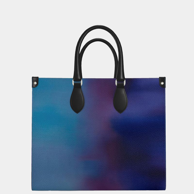 Wistful Mirage Leather Shopper Bag
