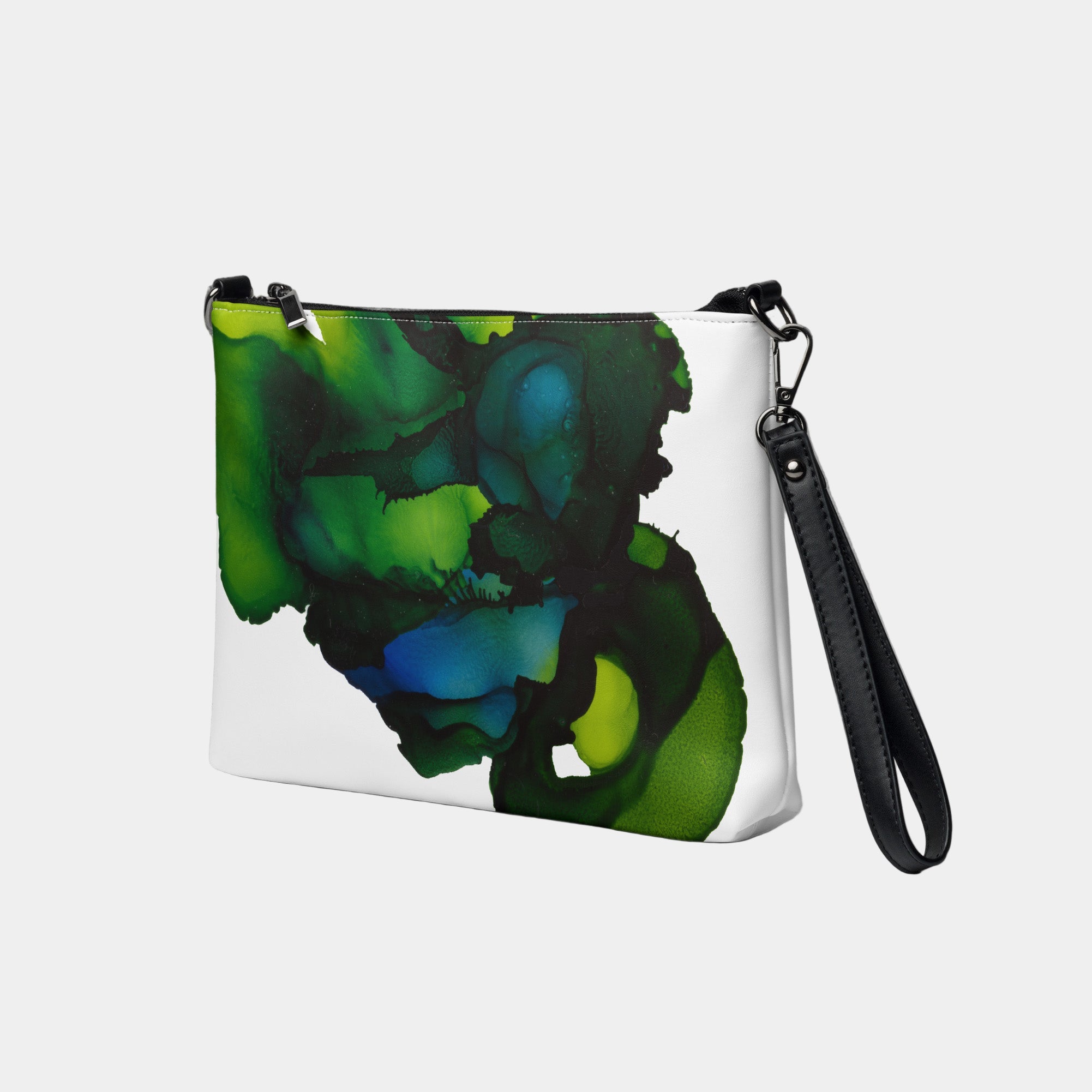 Aurora Flora Crossbody Vegan Leather Bag