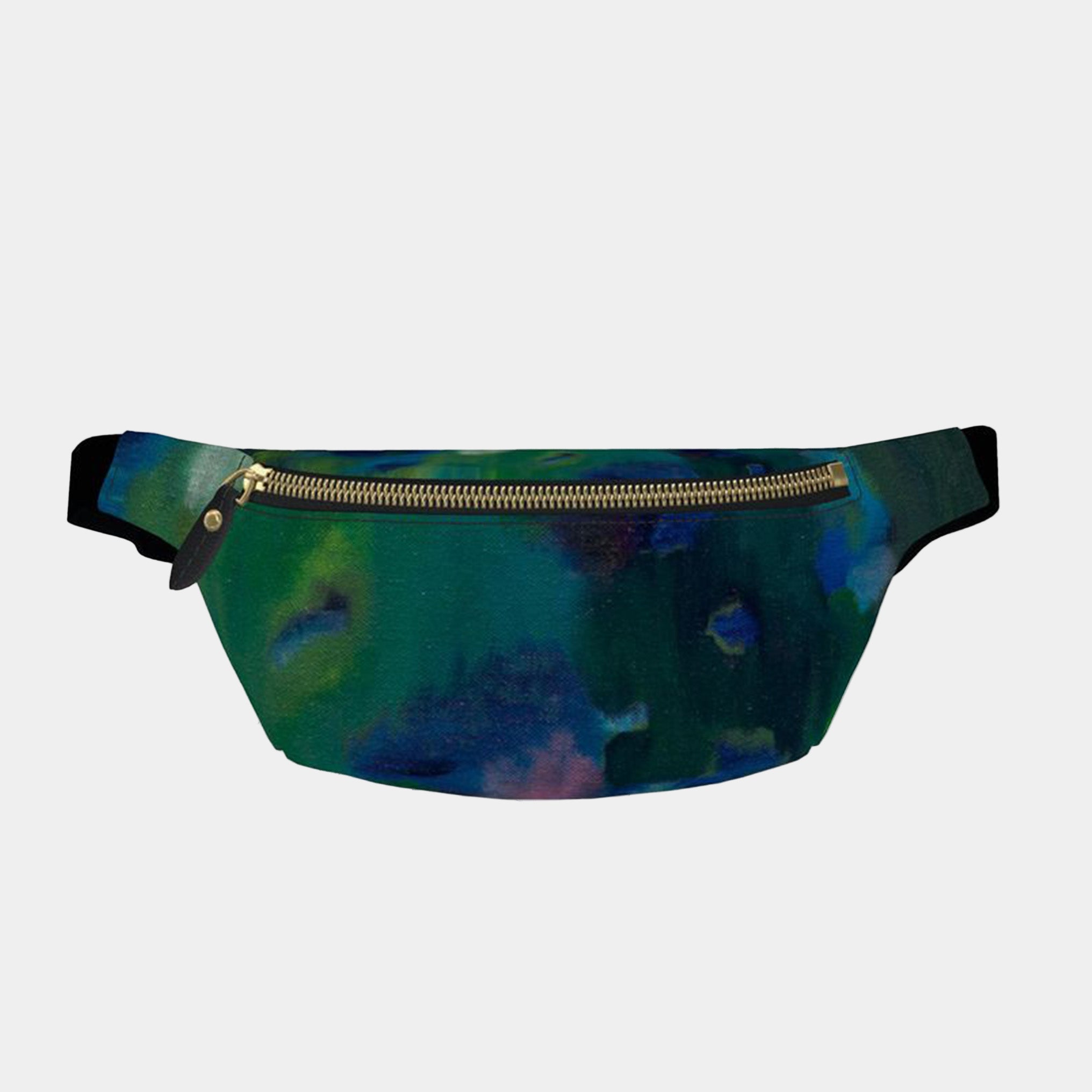 Drifting Bloom Nappa Leather Fanny Pack