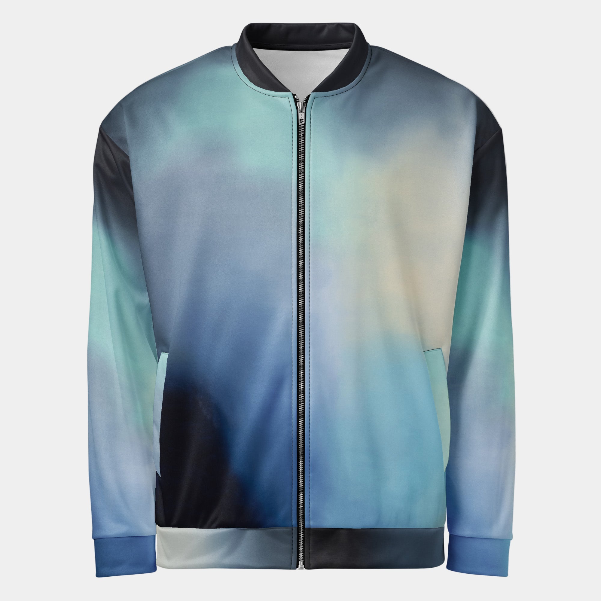 Glacial Echo Bomber Jacket